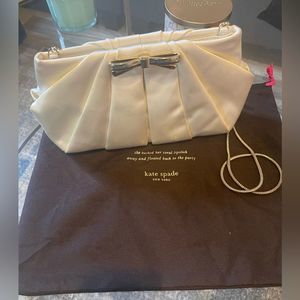 Kate Spade 'Wedding Belles’ Satin Clutch